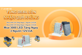 TUNG DEAL LỚN – NHẬN QUÀ KHỦNG MUA MODULE 3 BÓNG TẶNG NGUỒN 12V33A CỰC SỐC
