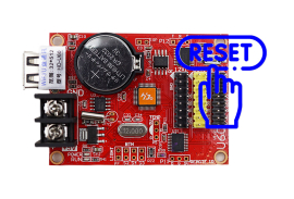 Hướng dẫn 5 bước RESET card điều khiển LED