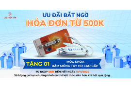 ƯU ĐÃI BẤT NGỜ VỚI HÓA ĐƠN 500K