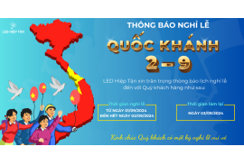 THÔNG BÁO LỊCH NGHỈ LỄ QUỐC KHÁNH 02/09 NĂM 2024