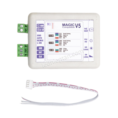 Mạch ARGB Điều khiển LED Magicv5 4U nháy theo nhạc