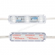 LED 3 bóng DƯƠNG Hàn Quốc DC12V điểm SMART 1W P3NF1-GE1-BL