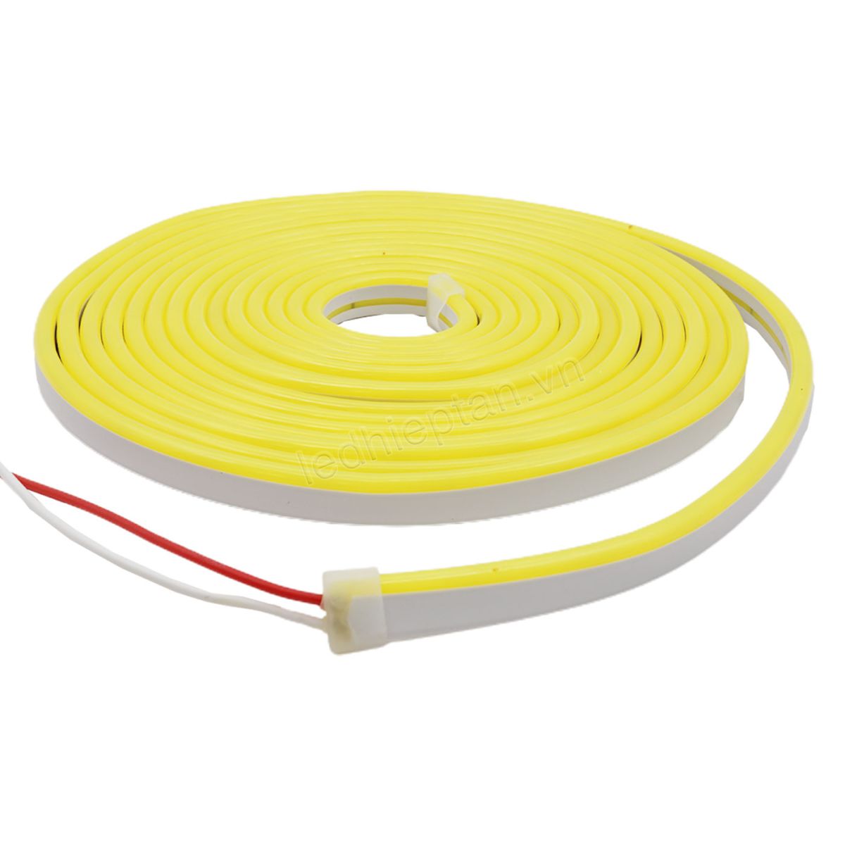 Cuộn led neon VÀNG ĐẬM 5m Lota Không BH - LED Hiệp Tân