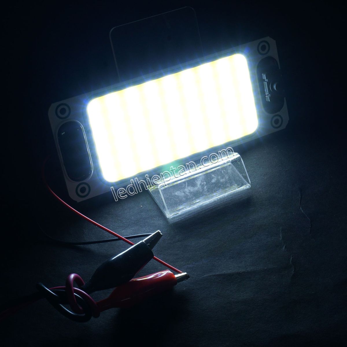 Đèn LED COB nội thất xe 150*59mm trắng