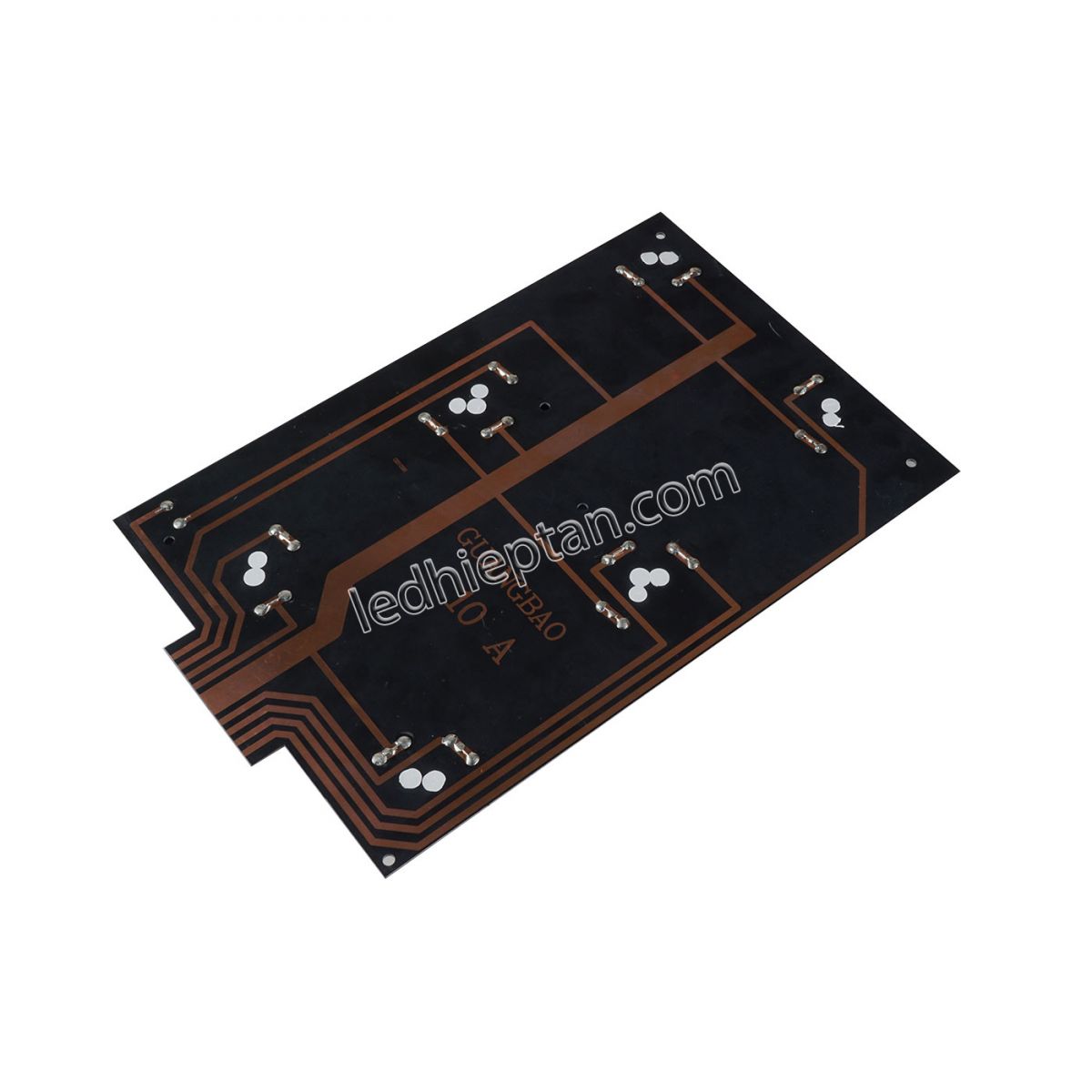 LED 7 Đoạn 10 inch nền đen anode indoor đỏ