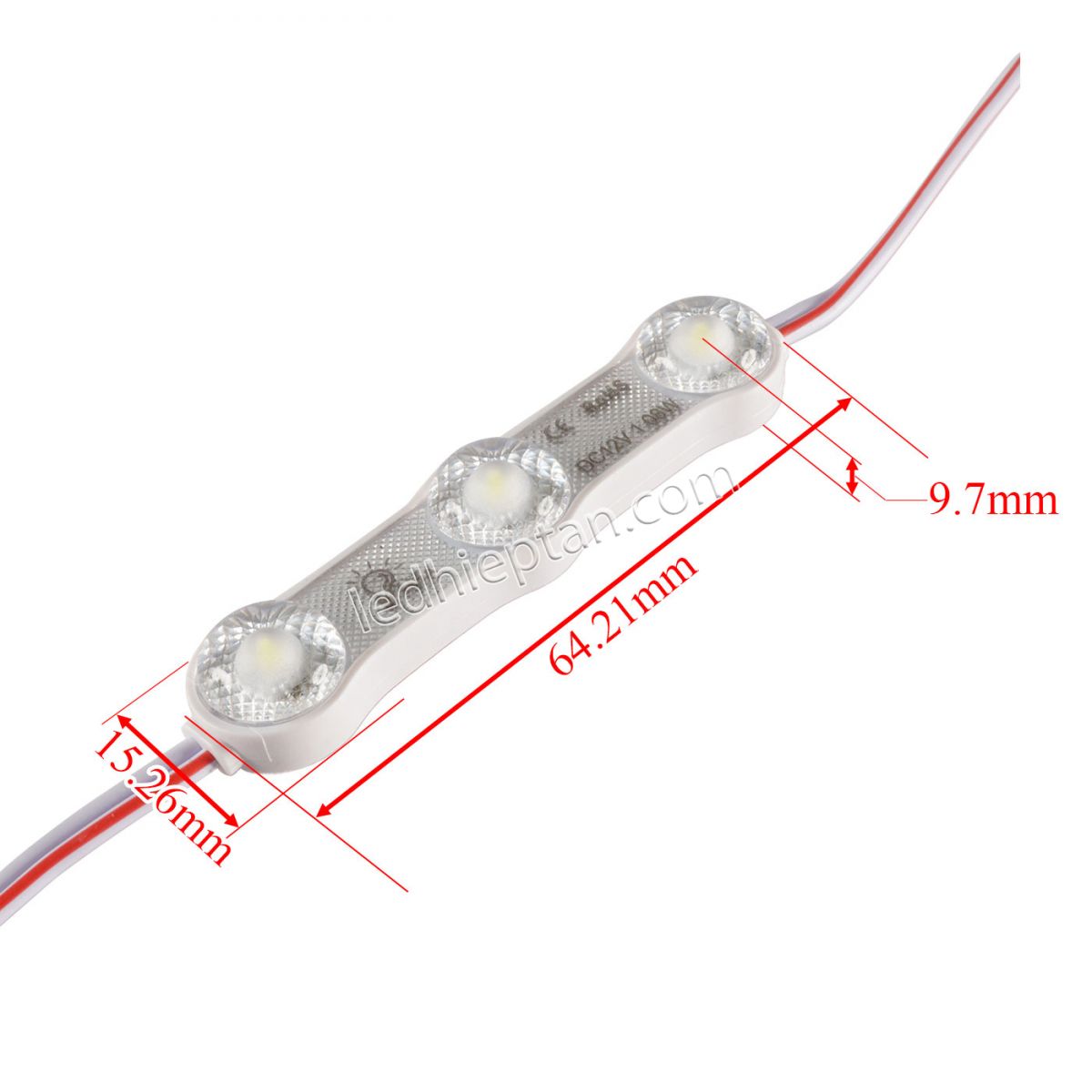 Module LED 3 bóng trắng HITA 2835 10000K