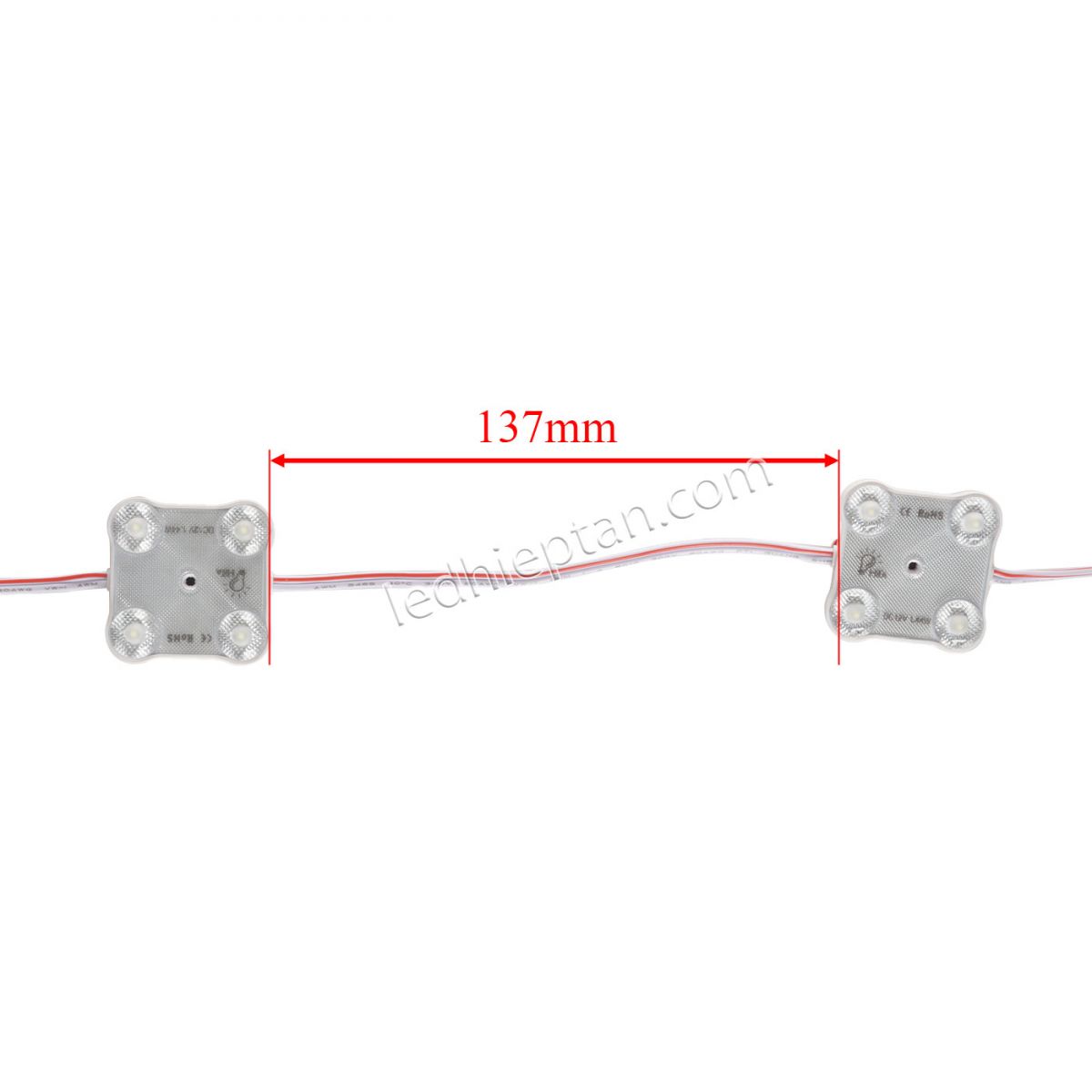 Module LED 4 bóng trắng HITA 2835 10000K