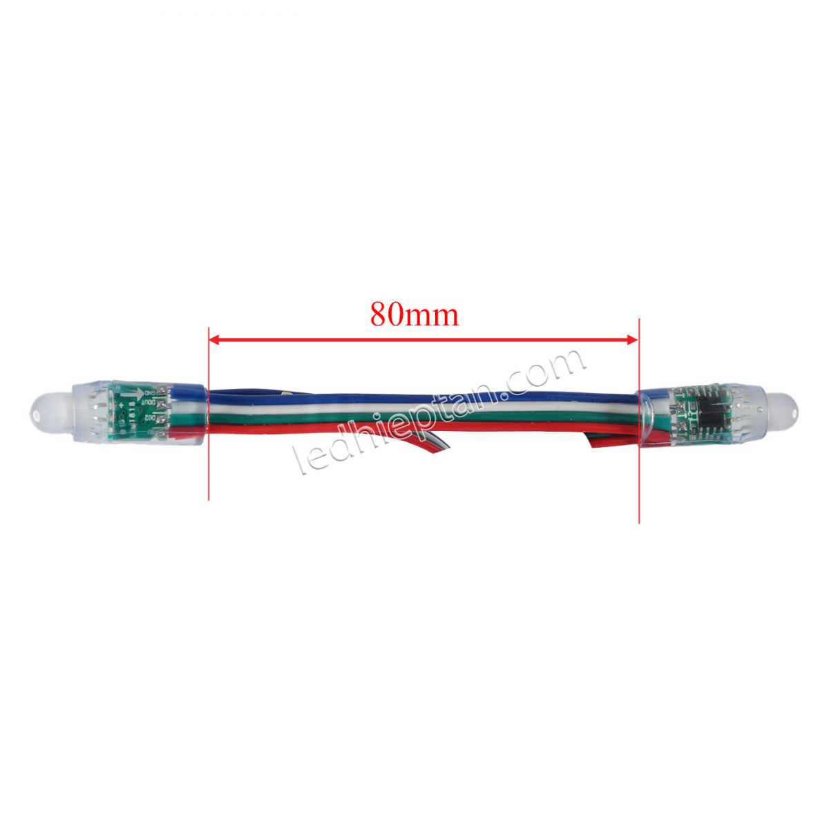 LED ARGB F8 IC 1818 LY