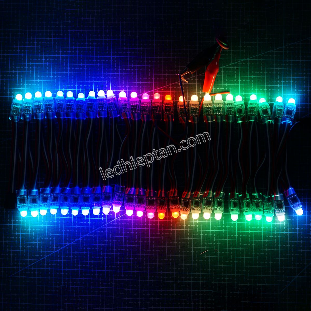 LED ARGB F8 IC 1818 LY