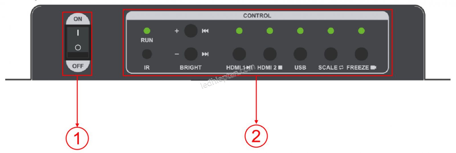 Bộ xử lý hình HD-KV210