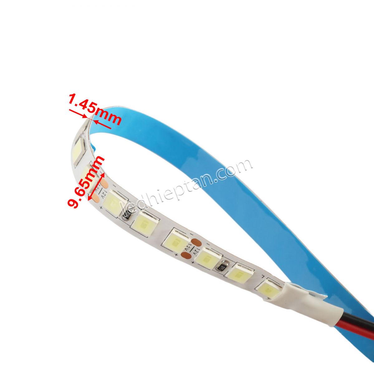 LED dây 5054 trắng 120 led IP20 12V HQ 5m/c