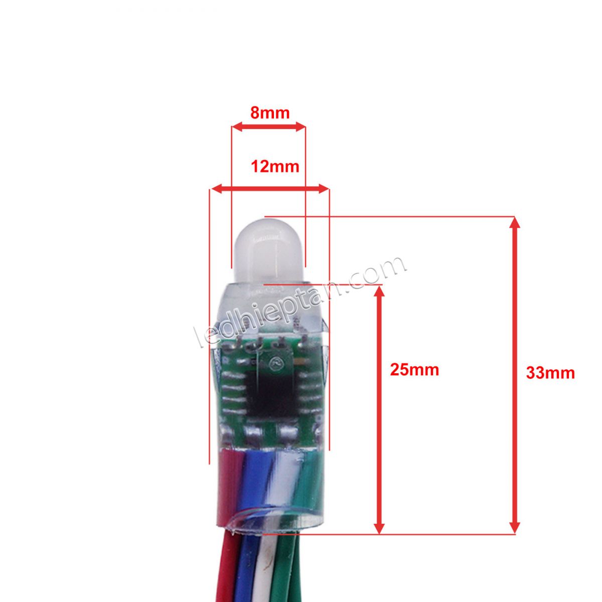 LED ARGB F8 IC8206 tự chạy LL