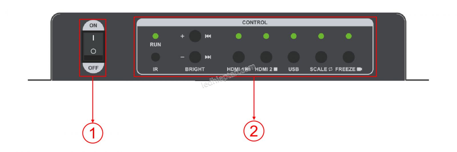 Bộ xử lý hình HD-KV410