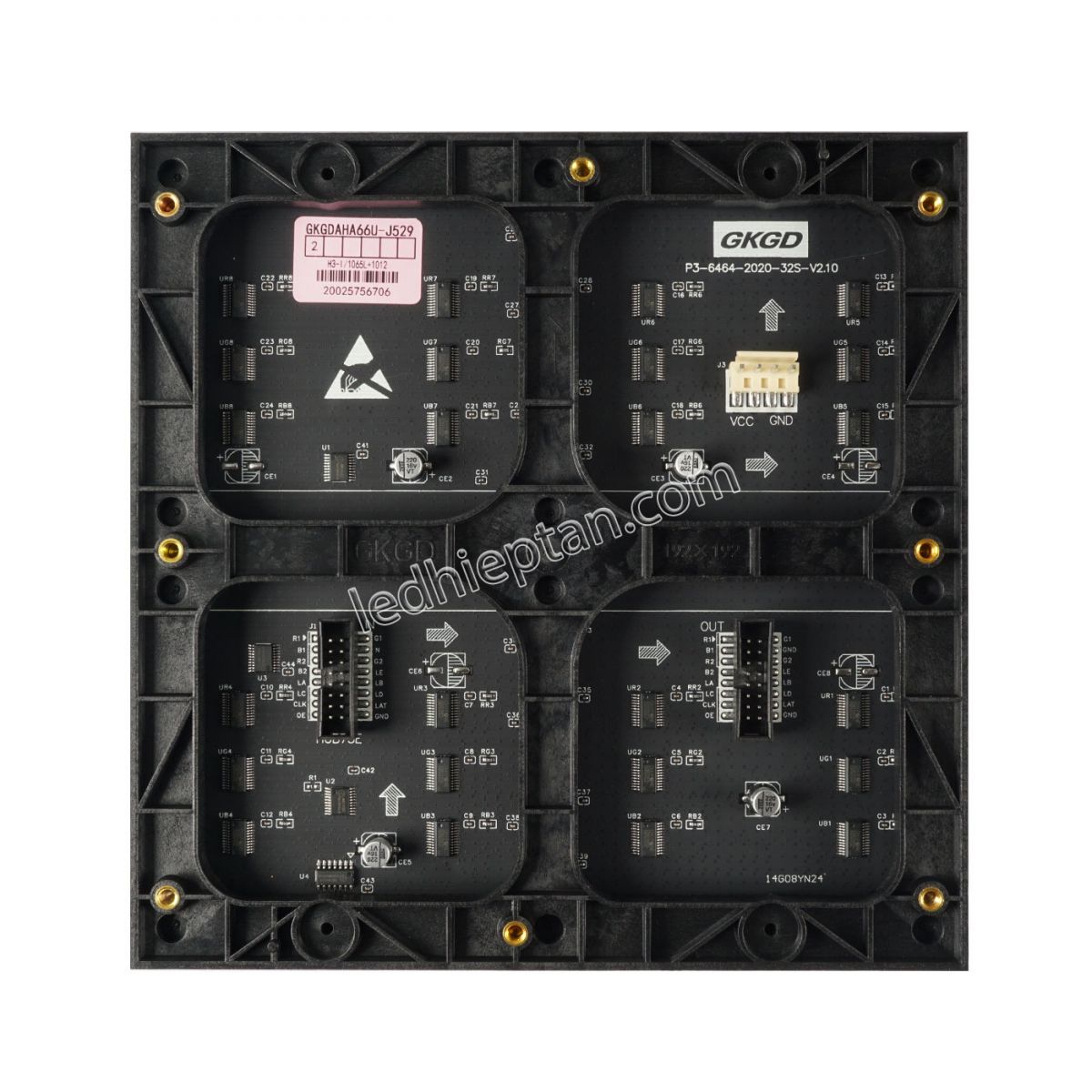 P3-H full in GKGD SMD2020 đồng 3840hz 192*192
