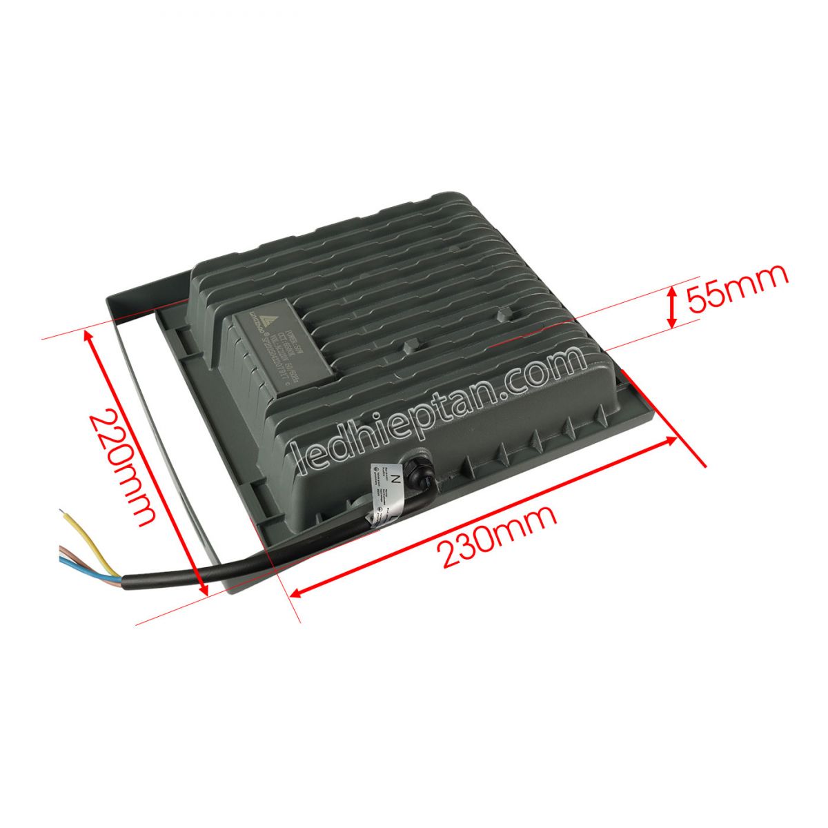 Pha C-50W trắng LZ vỏ xám