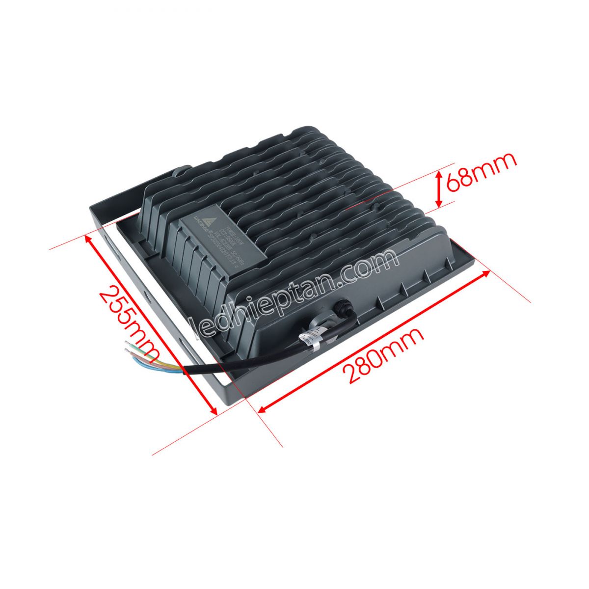 Pha C-100W trắng LZ vỏ xám