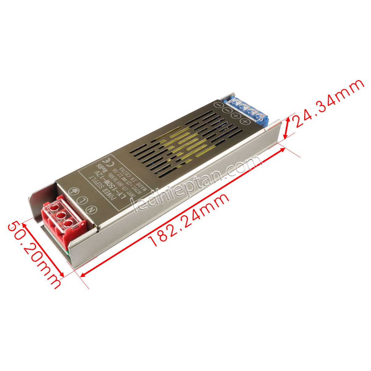 Nguồn dẹt 12V12.5A 150W LY