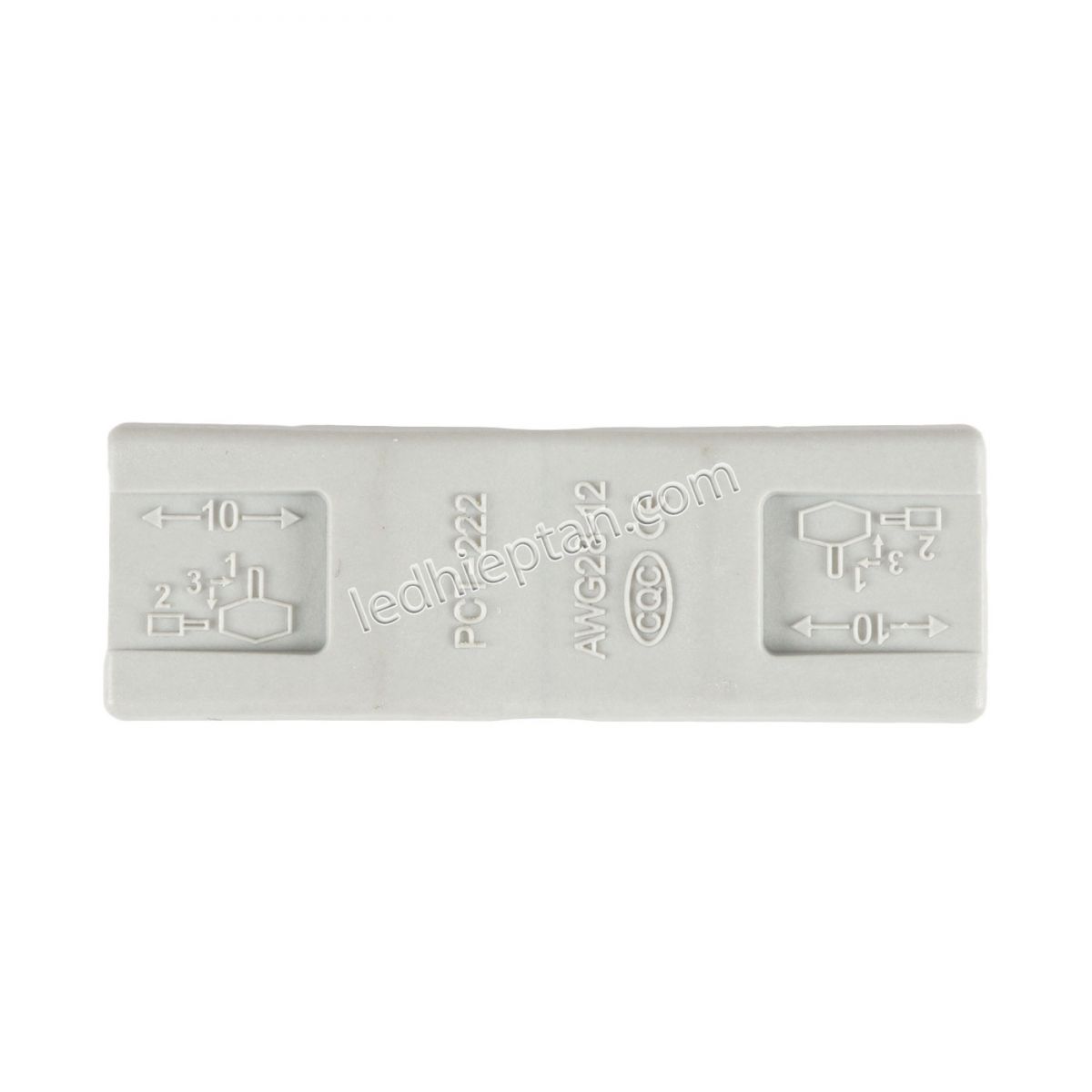 Đầu cút nối nhanh dây điện 2 ra 2-32A 0.08-2.5mm2 (2 màu) bịch 10 cái