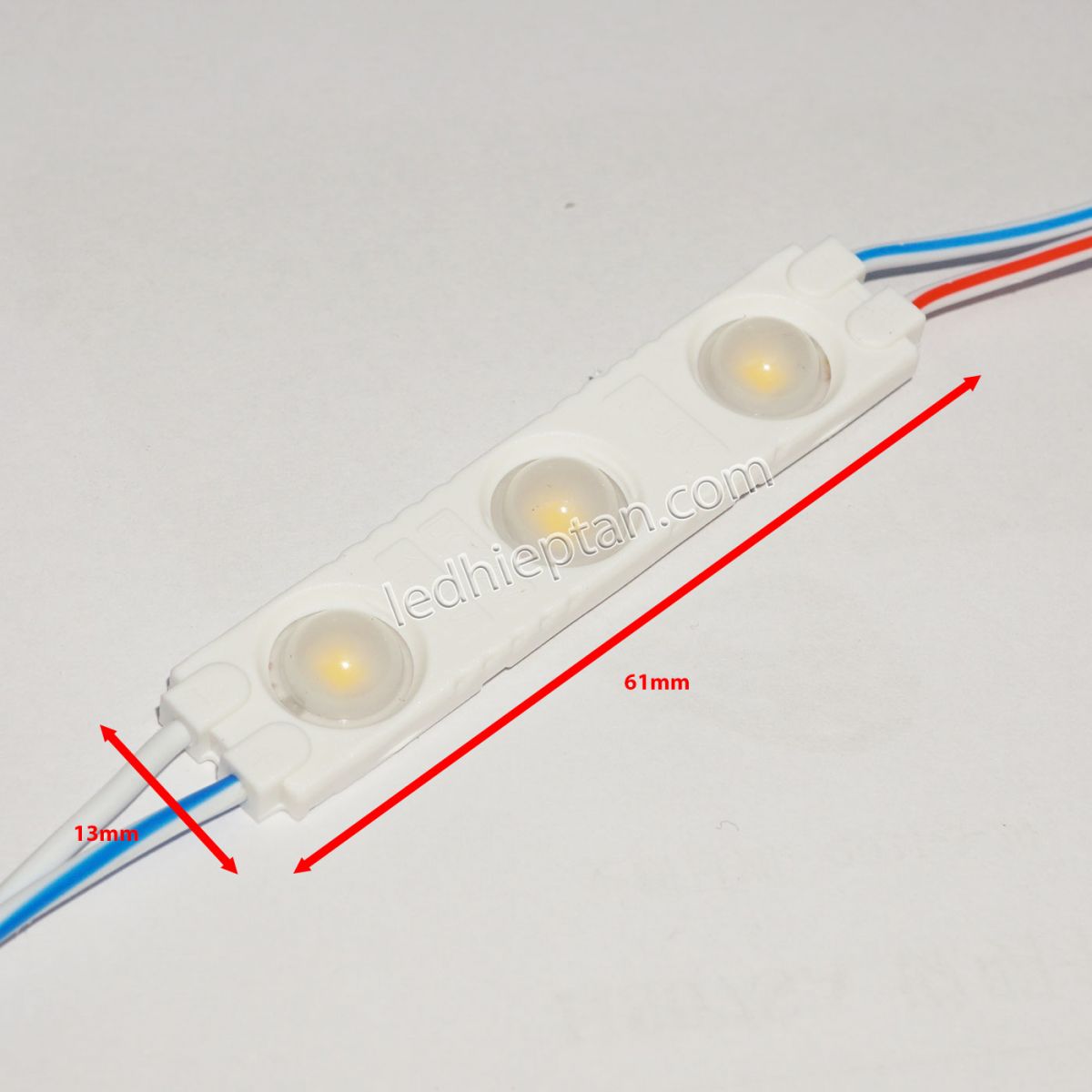 Module 3 bóng Trắng ấm SMD2835 6113-A len đục HC