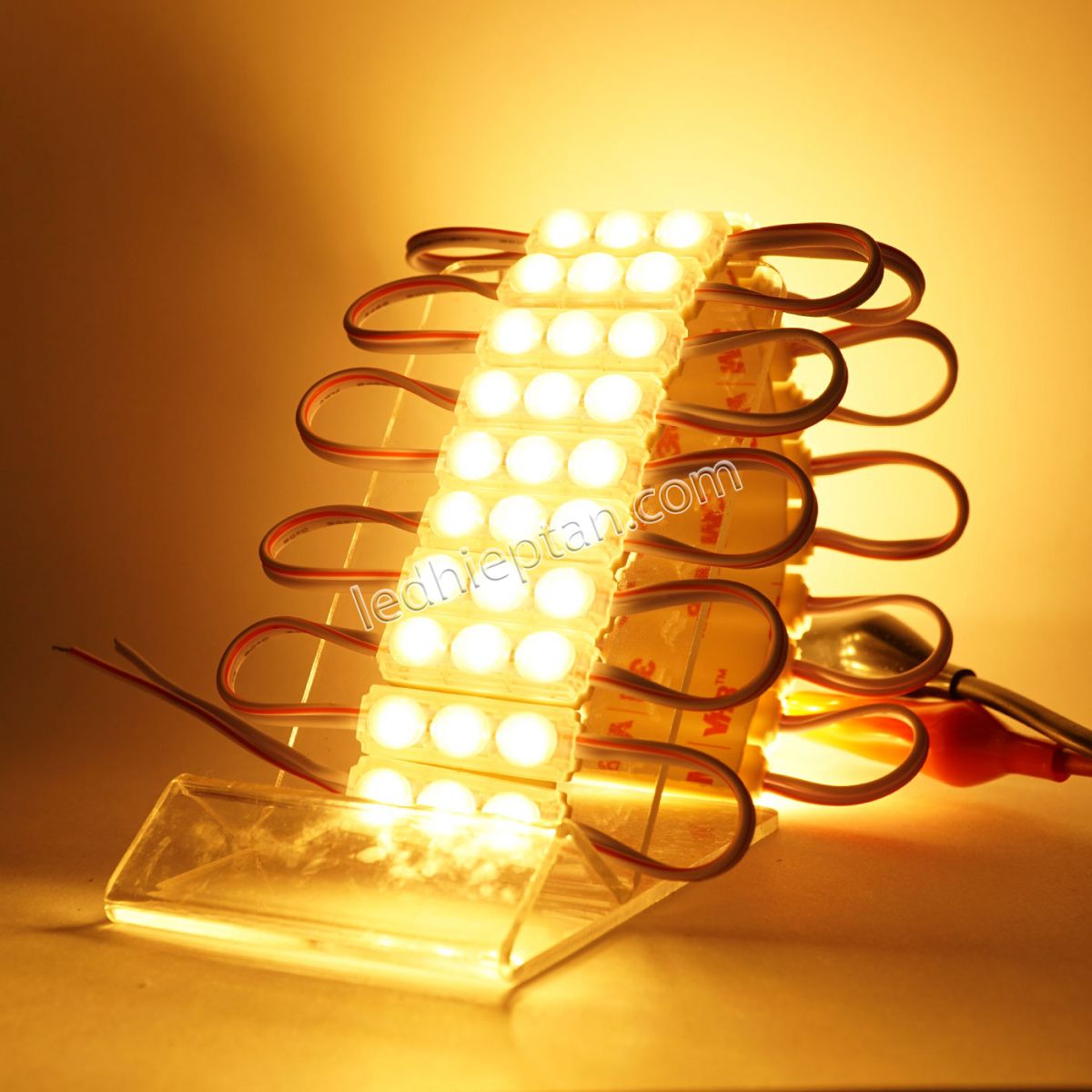 Module 3 bóng trắng ấm SMD2835-2909-12V HC