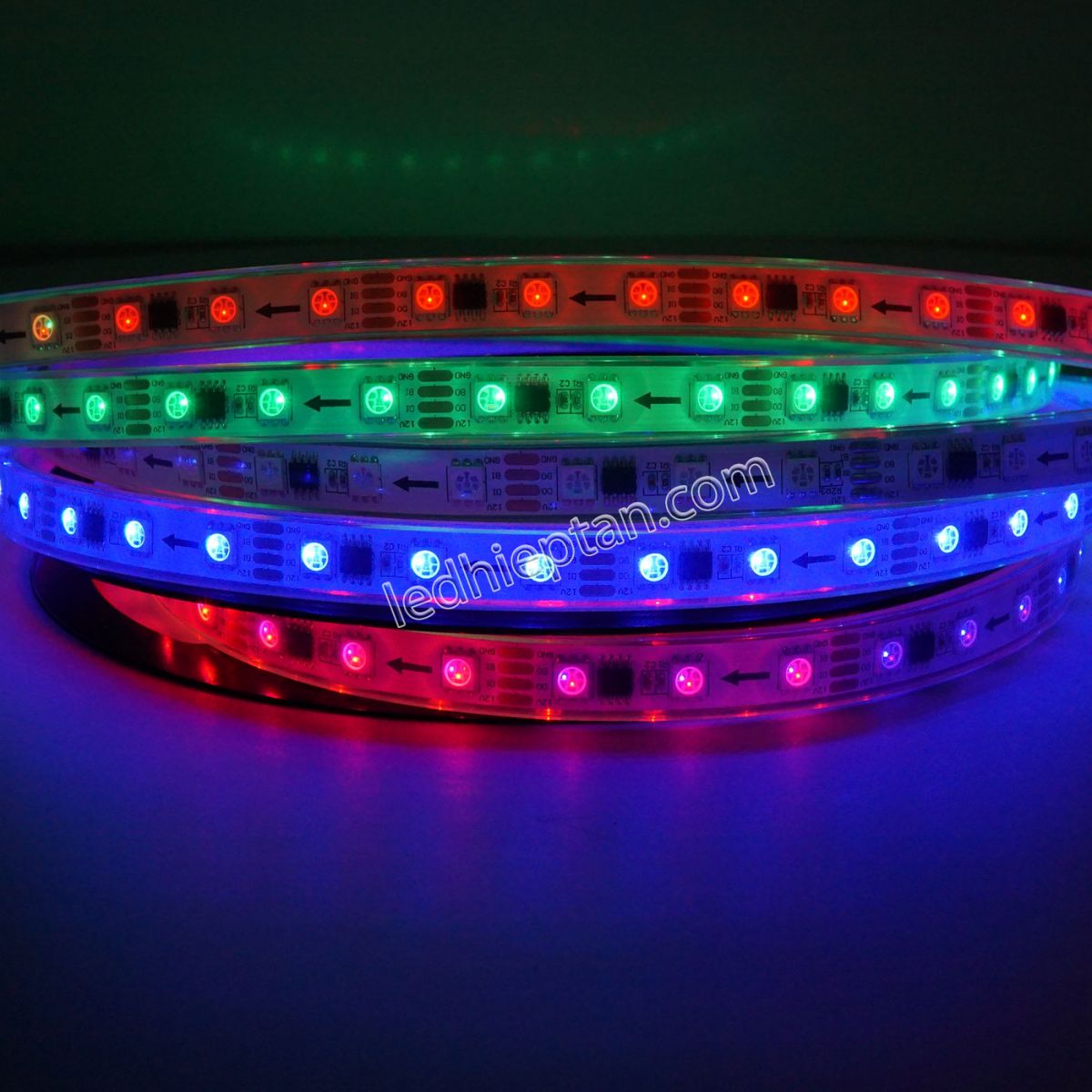 LED ARGB cuộn IC16703 60LED ARGB/m IP68