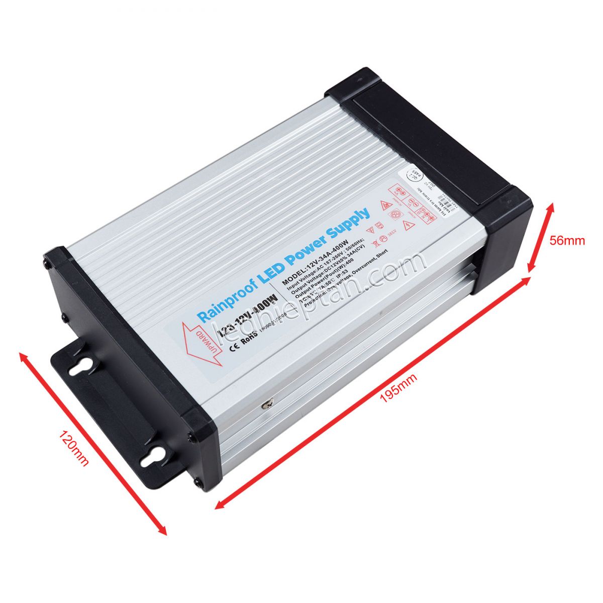 Nguồn 12V33A ngoài trời NL HC