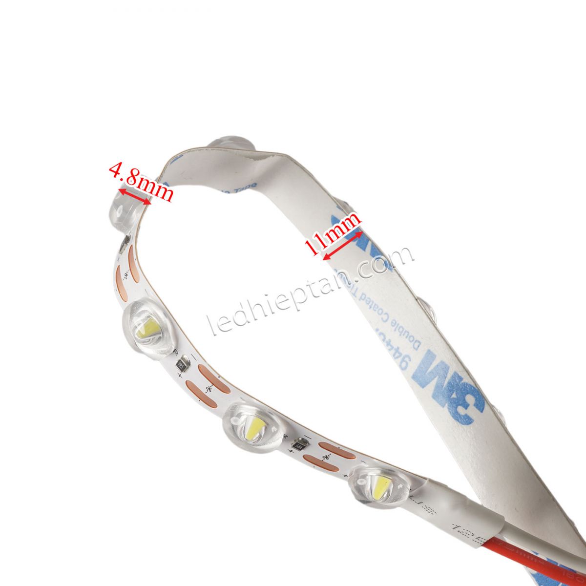 LED dây có len 24V - 48D- 12mm 18W/M 6500K CS