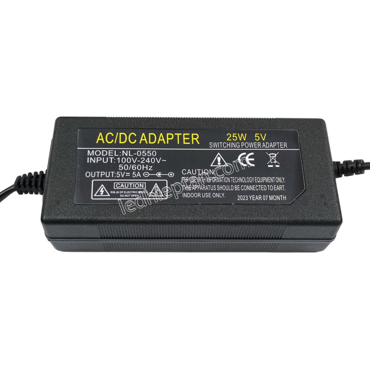Adapter 5V5A vỏ nhựa