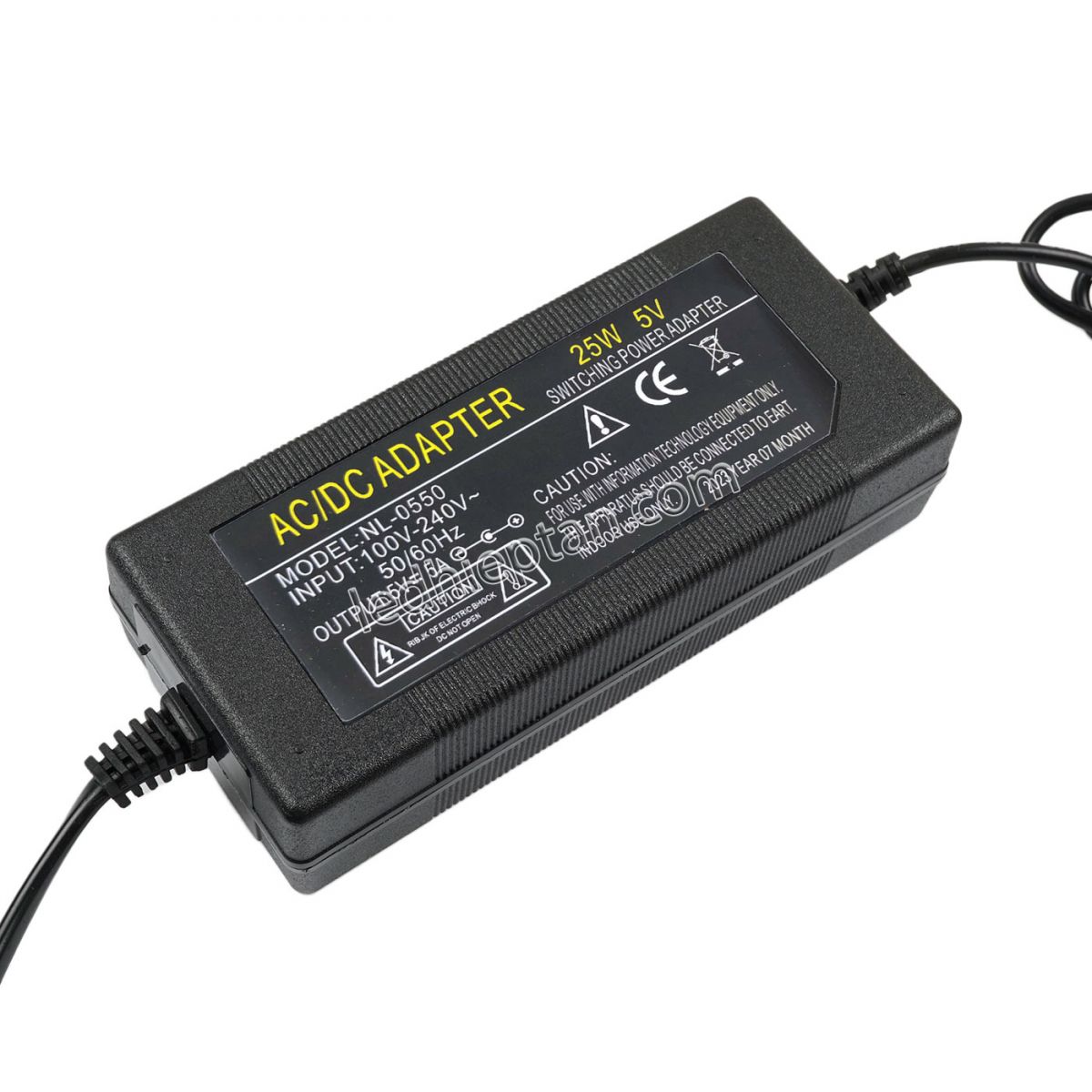 Adapter 5V5A vỏ nhựa