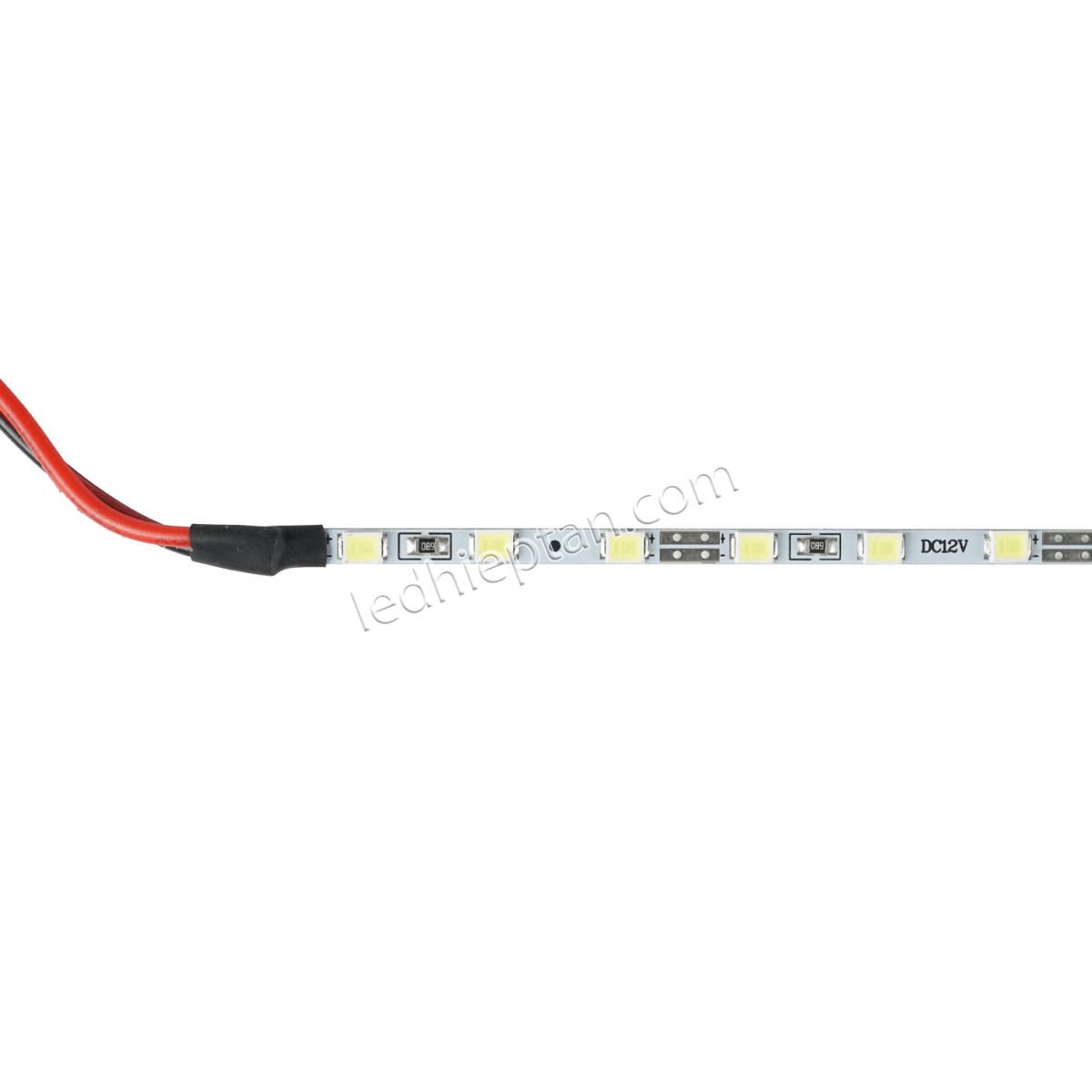 Cây 12V 2835 3mm dài 117cm 105LED 14.4W Trắng