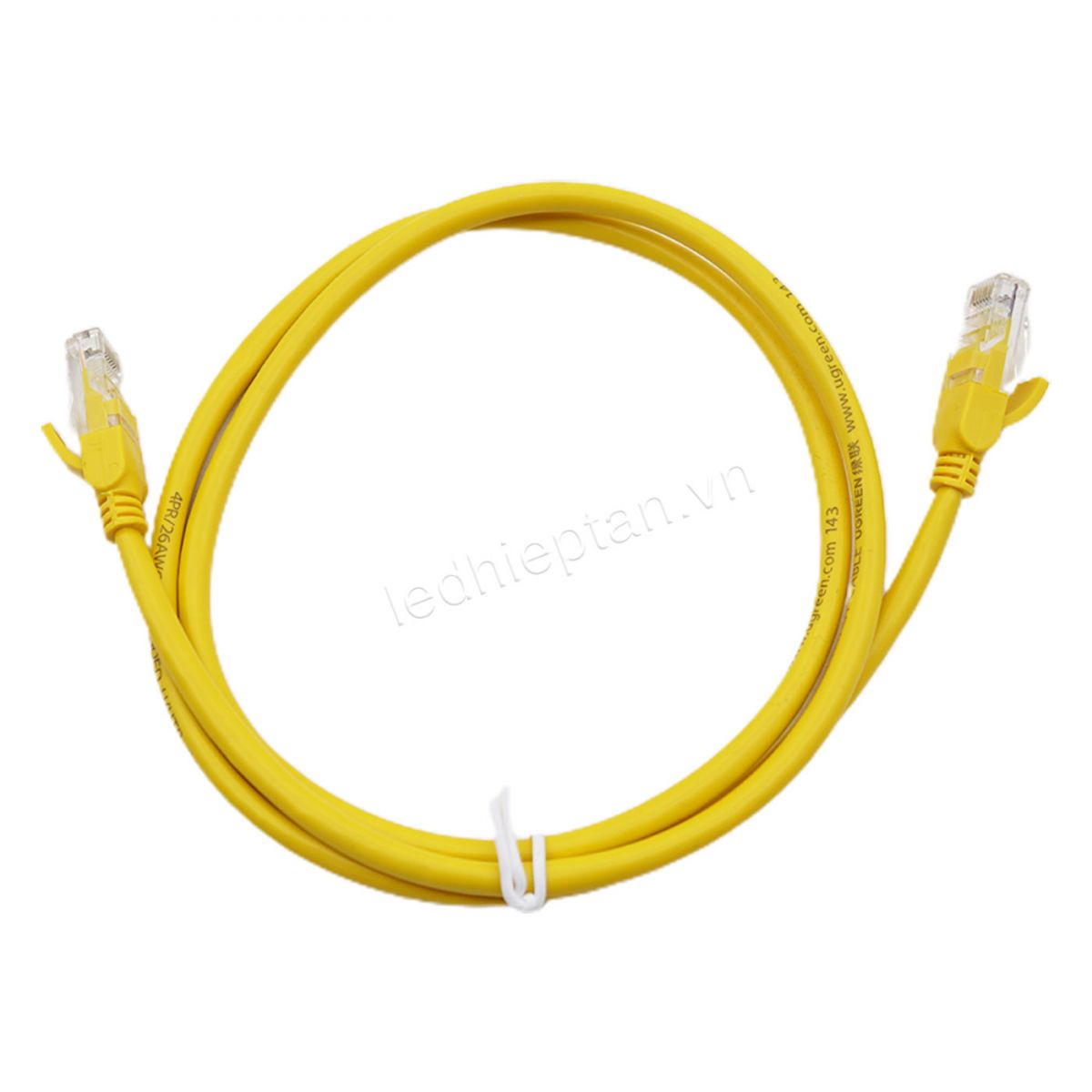 Dây mạng CAT5e LAN màu vàng 1m