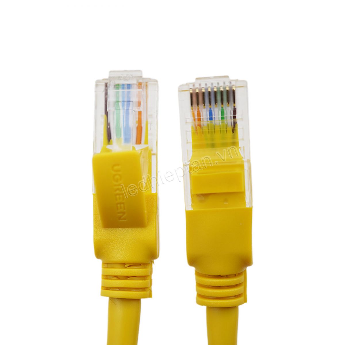 Dây mạng CAT5e LAN màu vàng 1m