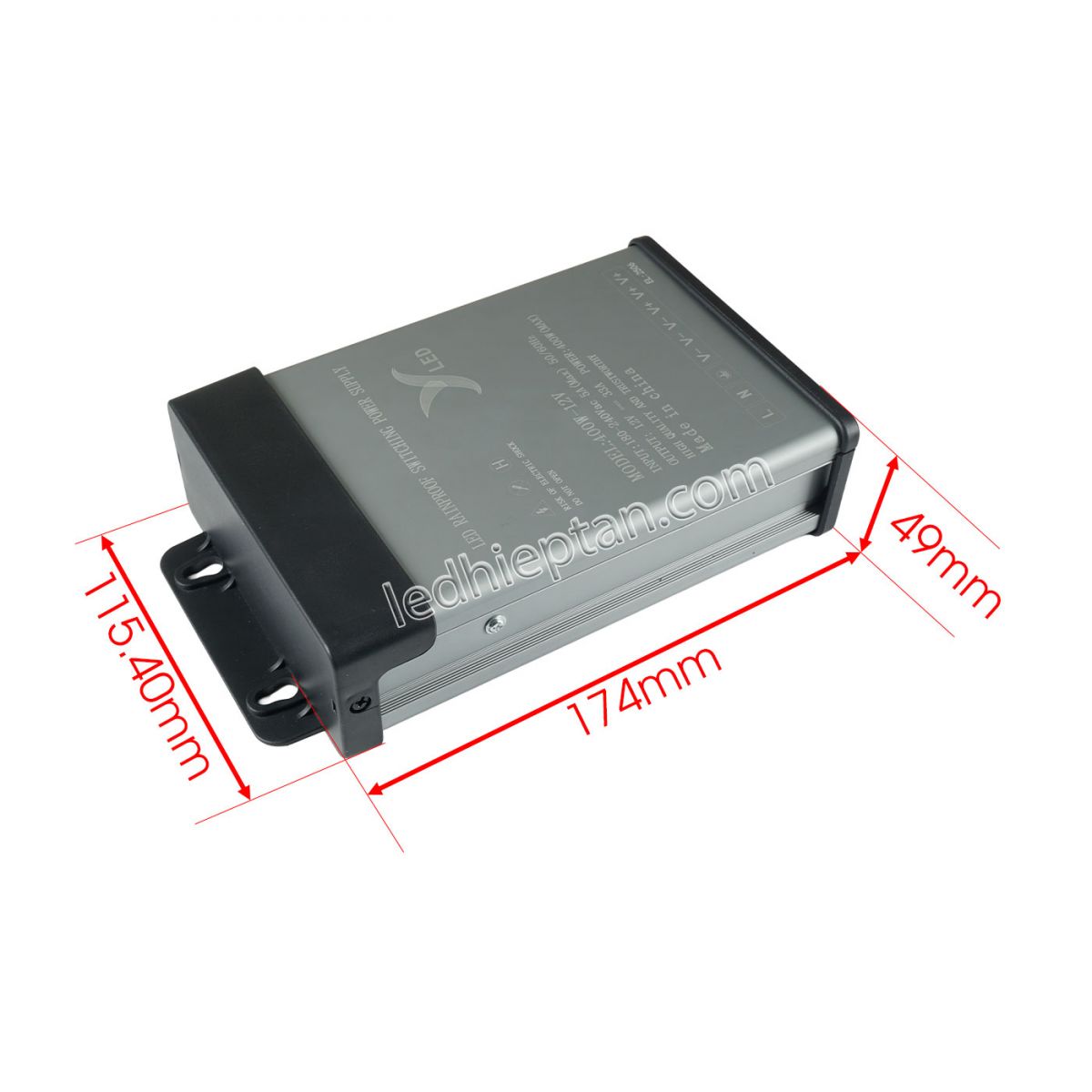 Nguồn 12V33A ngoài trời YLED