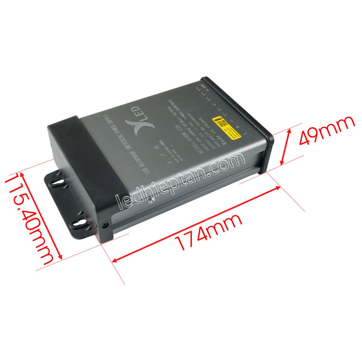 Nguồn 12V33A ngoài trời YLED