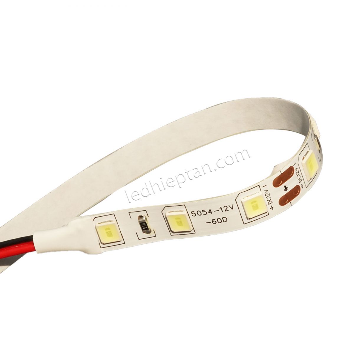 LED dây 5054 trắng 60 led IP20 12V cuộn 5m HC