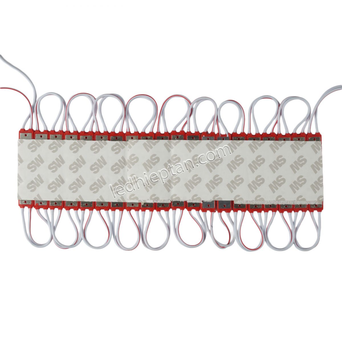 Module 3 bóng Đỏ 6011 len đục YLED