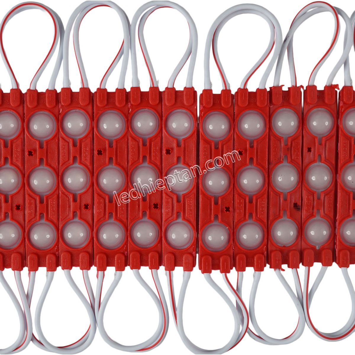 Module 3 bóng Đỏ 6011 len đục YLED