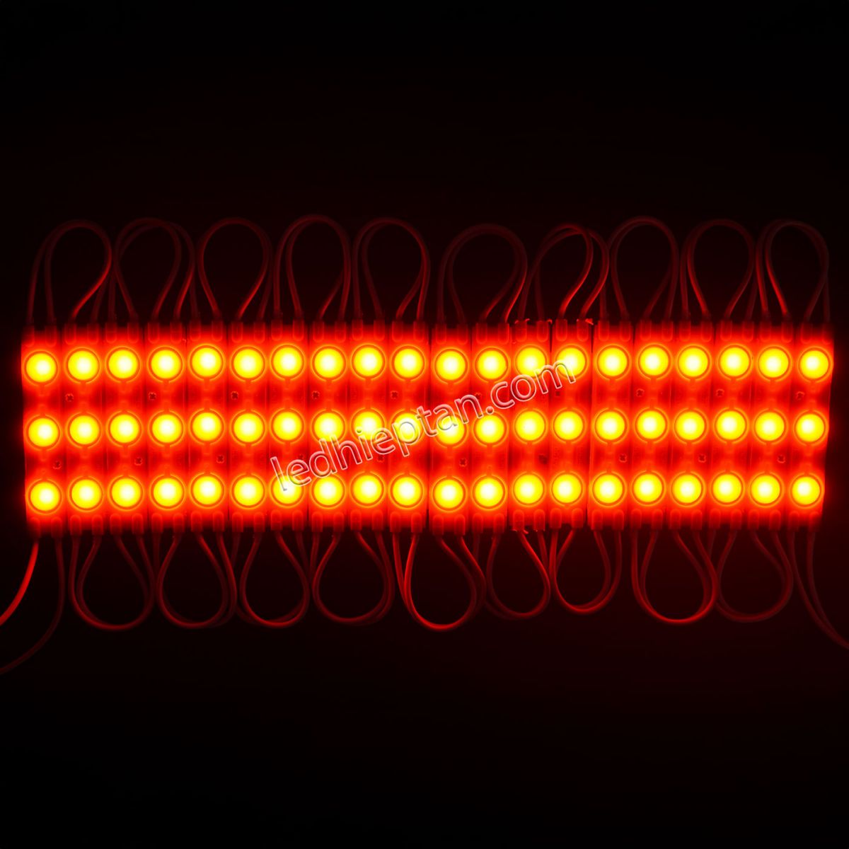 Module 3 bóng Đỏ 6011 len đục YLED