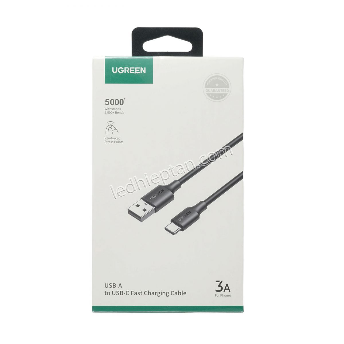 Dây USB 2.0 sang USB Type-C dài1M Ugreen (60116)