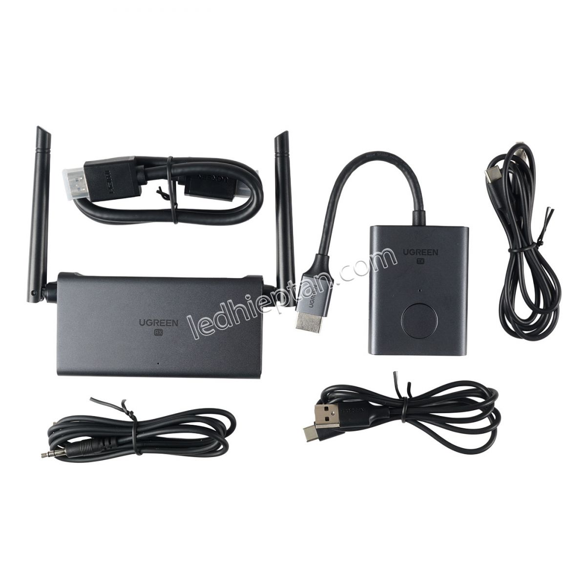 Bộ khuếch đại HDMI sang HDMI/VGA 50m không dây (50633)